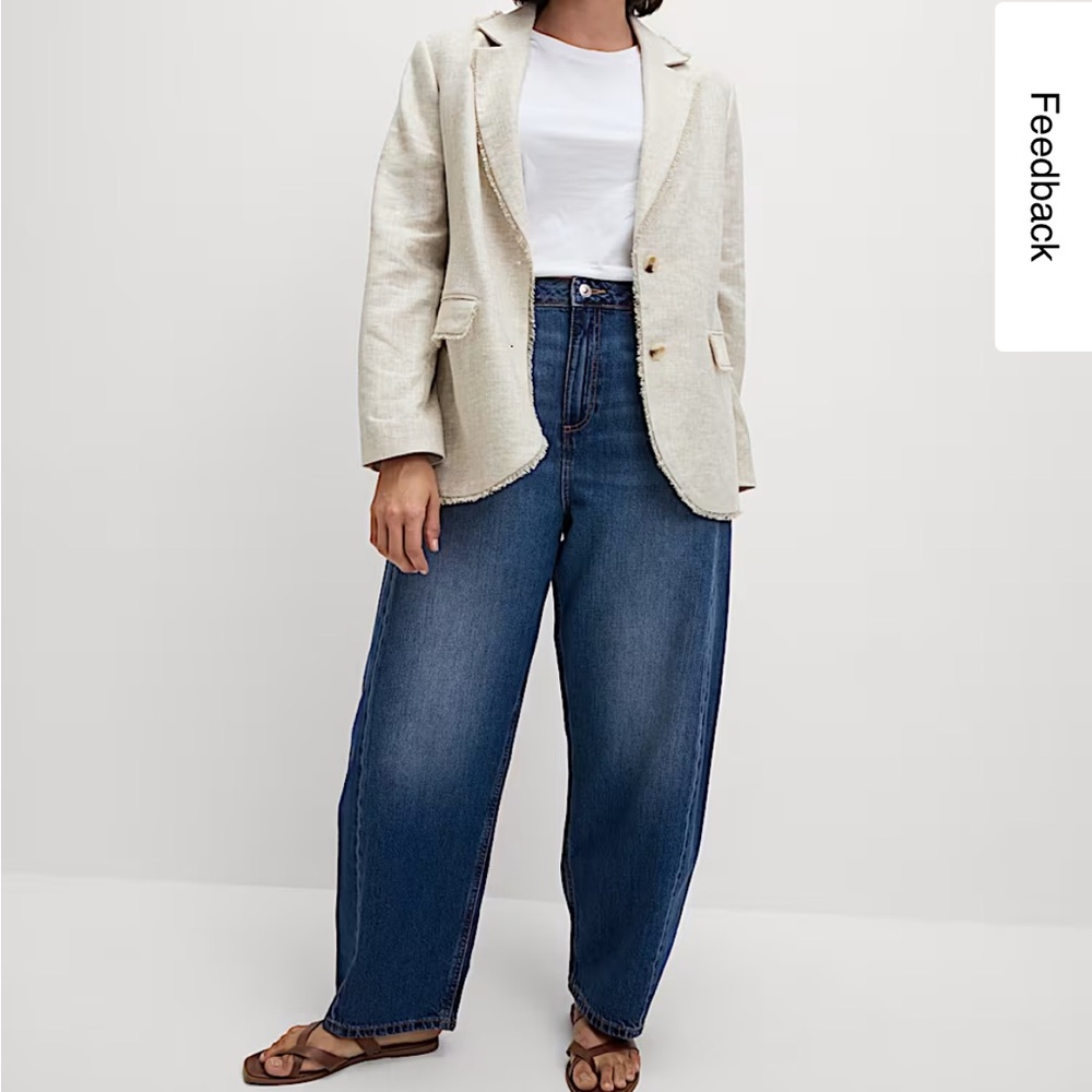 Marks & Spencer Barrel Jeans